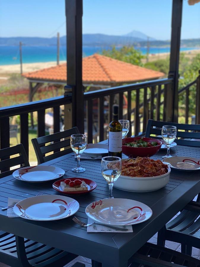 לריסוס Sea View Villa Anastasia מראה חיצוני תמונה